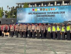 1.771 Personel Gabungan Disiagakan Amankan Malam Tahun Baru 2026 di Riau