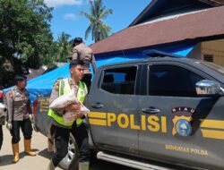 Bantuan Logistik Polda Riau Tiba di Agam