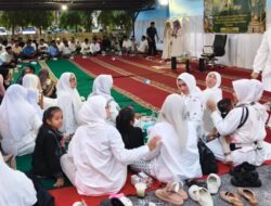 Polsek Senapelan Gelar Buka Puasa Bersama Warga, Pererat Silaturahmi di Bulan Ramadan
