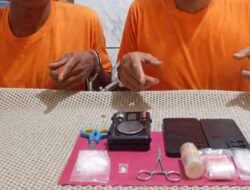Sabu 13 Gram Disita Polisi, Dua Pria Diciduk di Pinggir Bengkalis