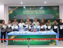 Polres Meranti Gagalkan Peredaran 27 Kg Sabu Jaringan Malaysia