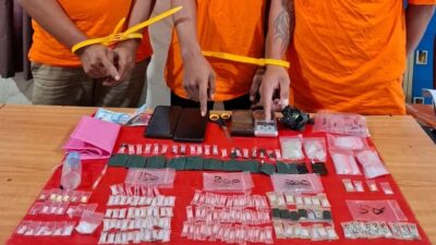 Terbongkar! Polisi Gerebek Kontrakan di Kuansing, Sita 102 Gram Sabu dan 14 Ekstasi