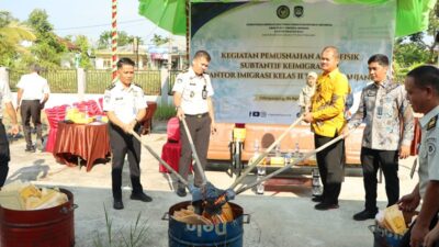 Kantor Imigrasi Selatpanjang Musnahkan 42.012 Berkas Arsip Sesuai Ketentuan