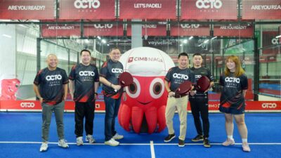 Perluas Ekosistem Padel, CIMB Niaga Hadirkan OCTO Arena di Jakarta hingga Surabaya