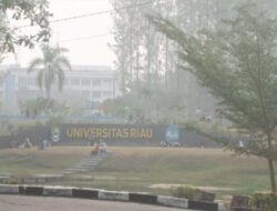 Kabut Asap Pekanbaru Tak Sehat, Unri Alihkan Perkuliahan Jadi Daring Selama Tiga Hari