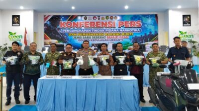 9,3Kg Sabu-sabu Jaringan Internasional Berhasil Ditangkap Polres Meranti